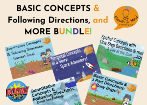 photo of covers for language learning with basic concepts resources